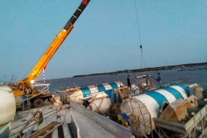 Cẩu bồn tại Bình Đại 